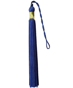 Navy Blue tassels