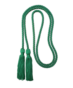 Kelly Green honor cord