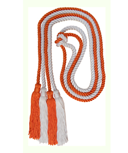 White/Orange honor cord